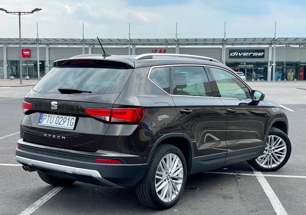 Seat Ateca cena 79900 przebieg: 82000, rok produkcji 2017 z Gdynia małe 191